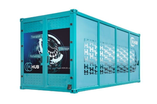 Container MEGC 92 x 166 L - Hydrogen